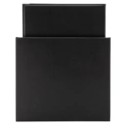 Menypärmslåda Securit Classic Svart A4
