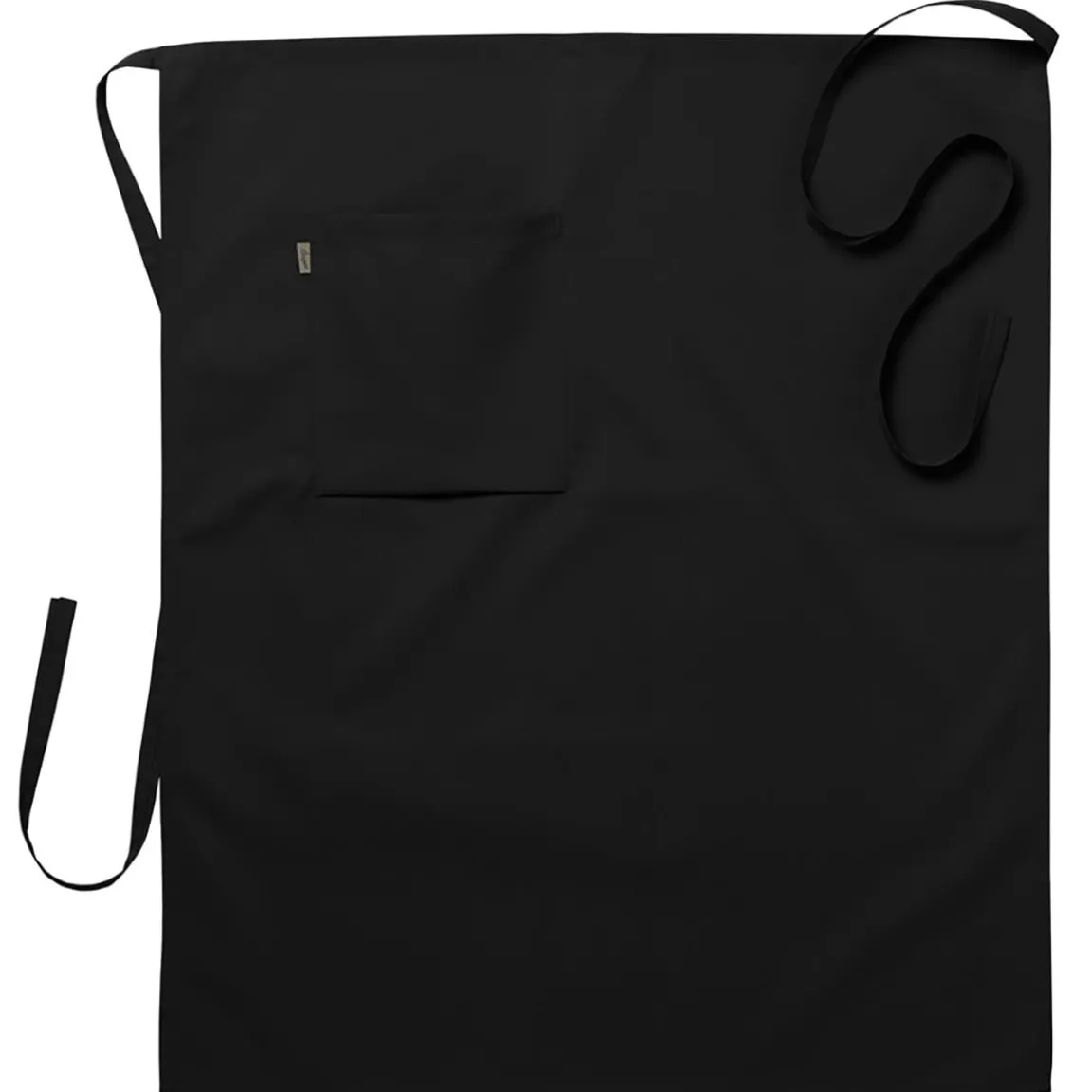 Midjeförkläde Segers 2645 Svart 75x85cm