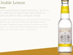 Mixers Double Dutch Tonic Double Lemon 20cl