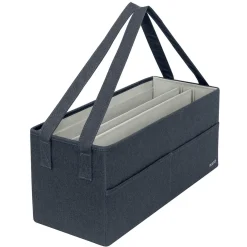 Mobil Förvaring Leitz Tygklädd Grå 465x210x200mm