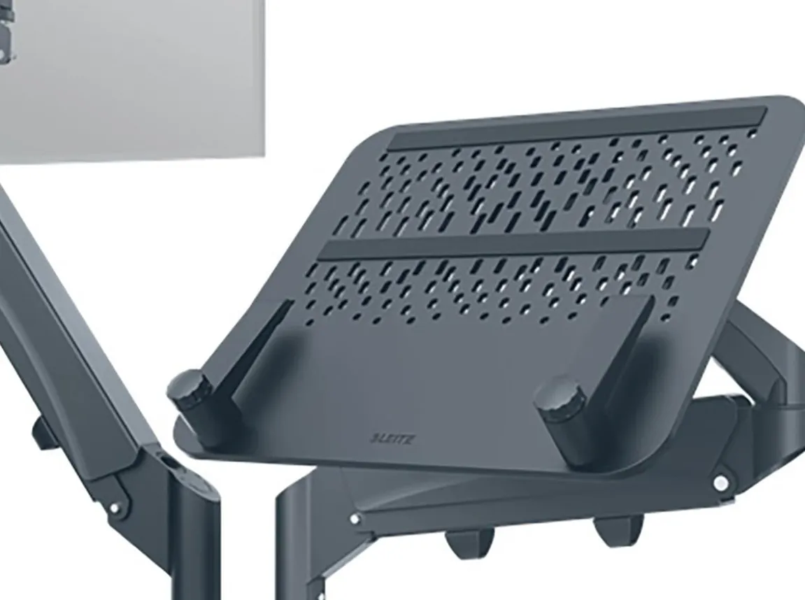 Monitorarm Leitz Ergo Dubbel & Laptop-Stativ