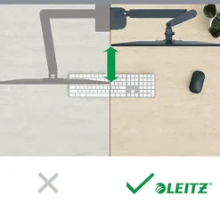 Monitorarm Leitz Ergo Enkel