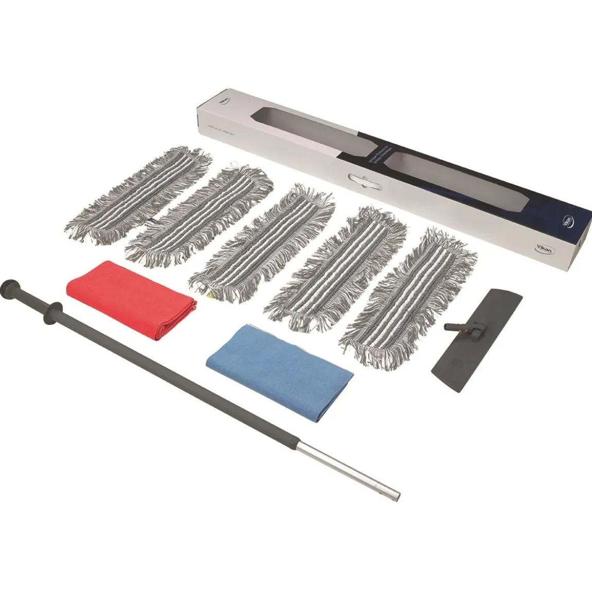 Moppkit Vikan Startset moppar/skaft/stativ mm