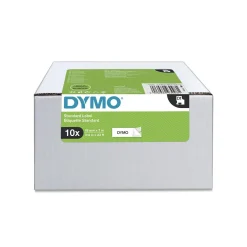 Märkband Dymo D1 19mm x 7m Svart/Vit