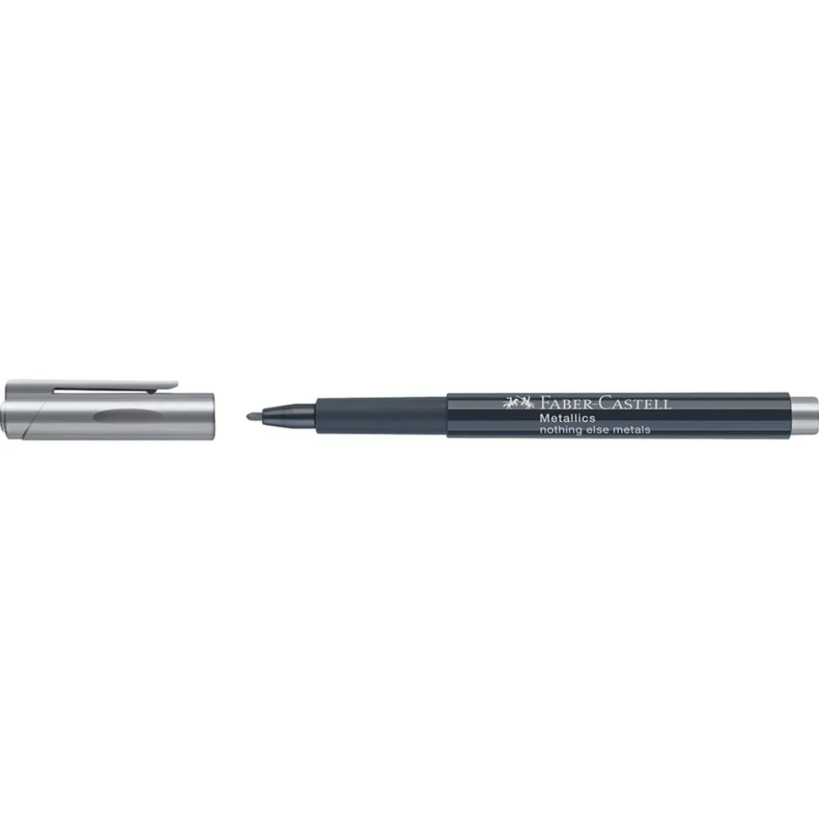 Märkpenna Faber-Castell Metallics Marker Silver 1,5mm