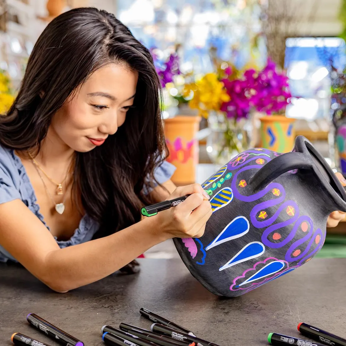 Märkpenna Sharpie Creative Assorted Colours Brush tip