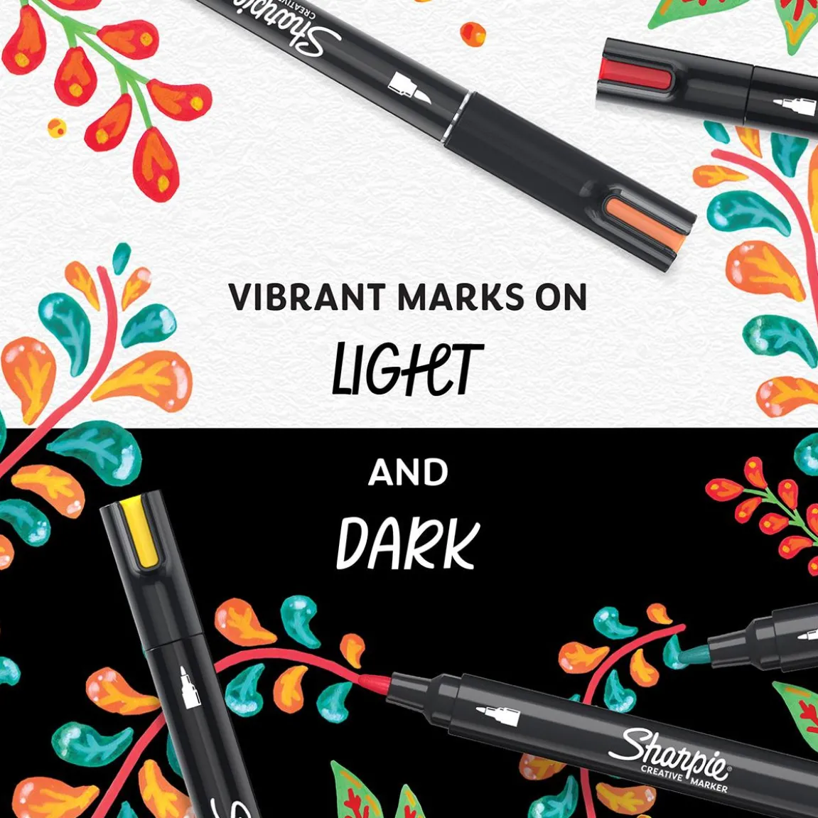 Märkpenna Sharpie Creative Assorted Colours Brush tip