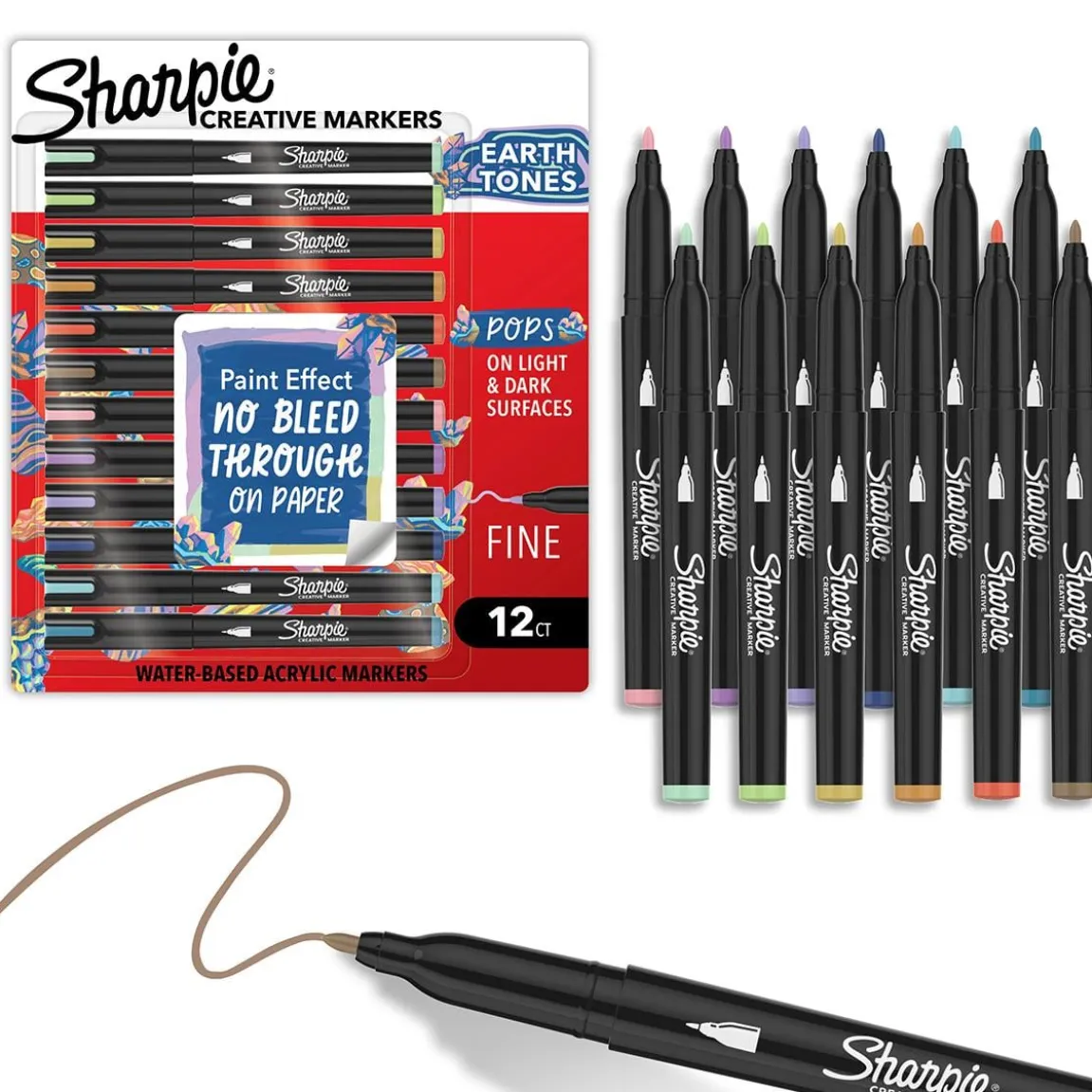 Märkpenna Sharpie Creative Assorted Colours Fine tip