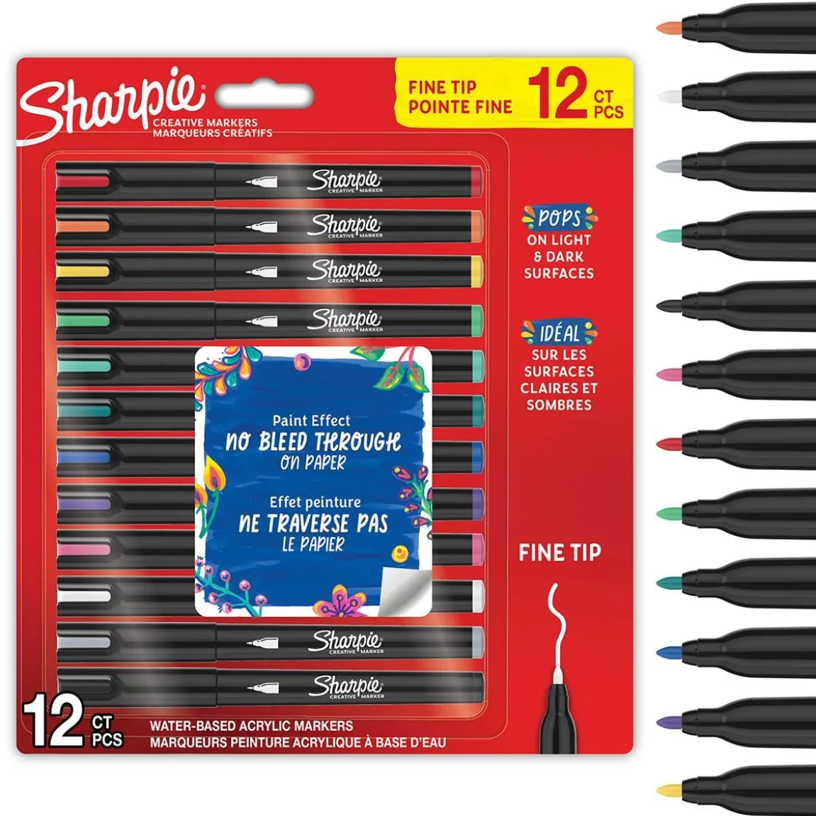 Märkpenna Sharpie Creative Assorted Colours Fine tip