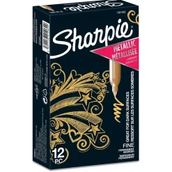 Märkpenna Sharpie Metallic Guld Fine