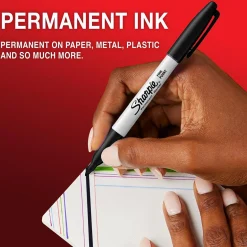 Märkpenna Sharpie Permanent 12 Färger Fine