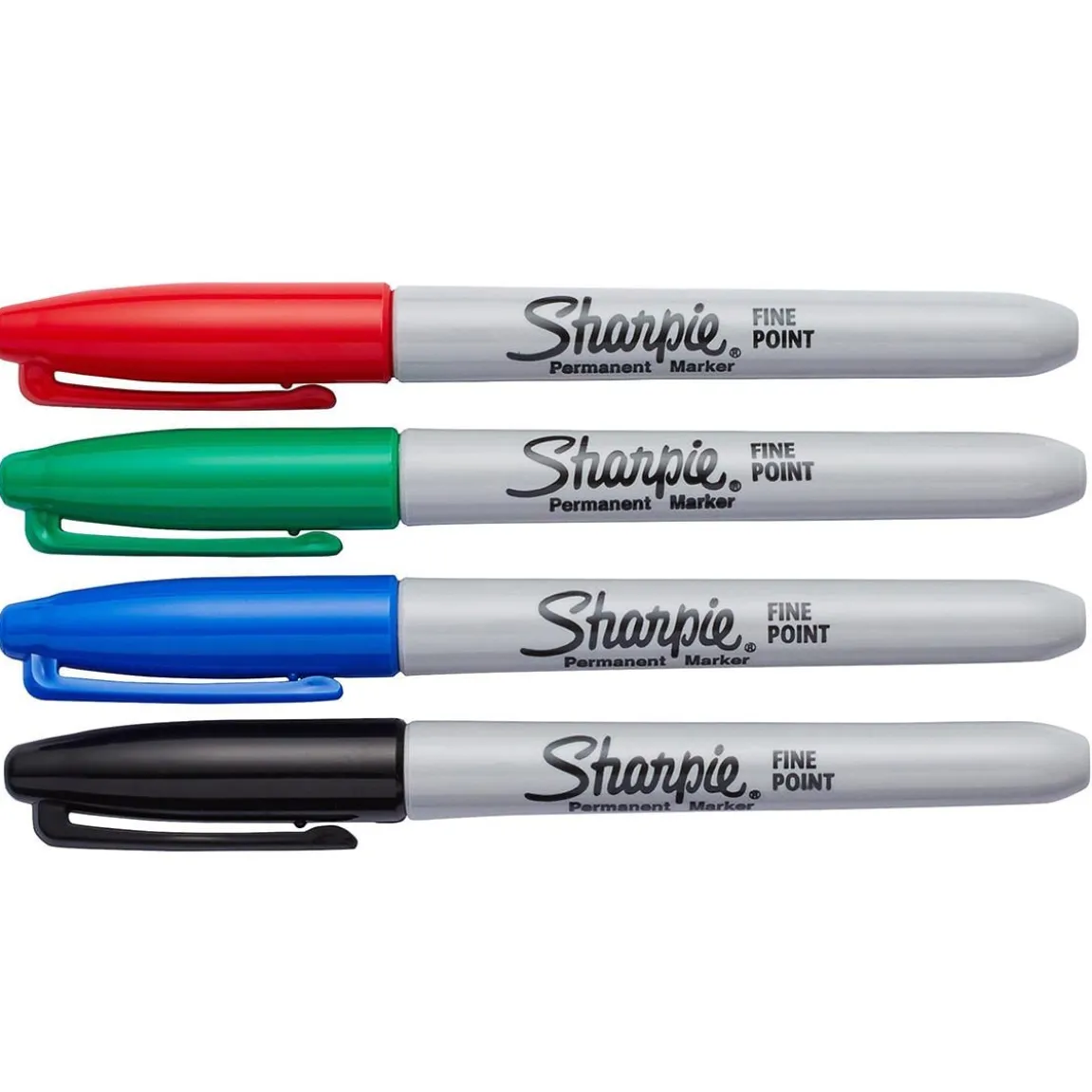 Märkpenna Sharpie Permanent 4 Färger Fine
