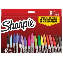 Märkpenna Sharpie Permanent 18 Färger Fine