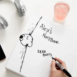 Märkpenna Sharpie Permanent Svart Fine