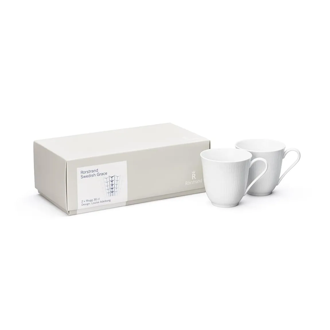 Mugg Rörstrand Swedish Grace Snö 30cl