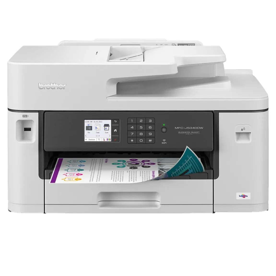 Multifunktionsskrivare Brother MFC-J5340DW Bläck A3