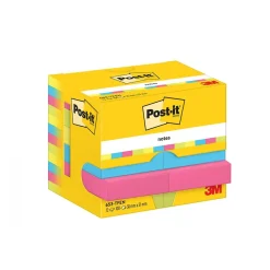 Notisar Post-it Energetic 38x51mm 100 Blad