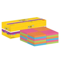 Notisar Post-it Super Sticky Mix Färg 76x76mm