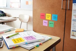 Notisar Post-it Super Sticky Ultragul 76x76mm 90 Blad