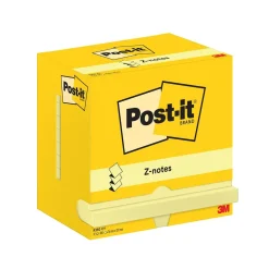 Notisar Post-it Z-Notes Gul 76x127mm 100 Blad