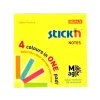 Notisar Stick´n Magic Neon Mix Färg 76x76mm 100 Blad