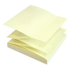 Notisar Stick´n Z-Notes Gul 76x76mm 100 Blad