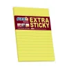 Notisblock Stick´n Extra Sticky Linj Neon 150x101mm 90 Blad