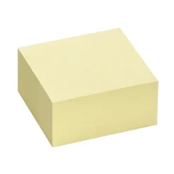 Notiskub Stick´n Gul 76x76mm 400 Blad