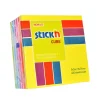 Notiskub Stick´n Neonfärg/Vit 76x76mm 400 Blad