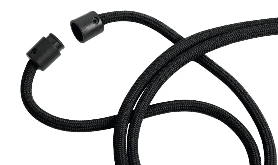 Nyckelband Durable ECO Med Hake 8241 Rundvävd Svart