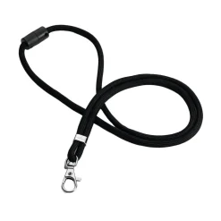 Nyckelband Durable ECO Med Hake 8241 Rundvävd Svart
