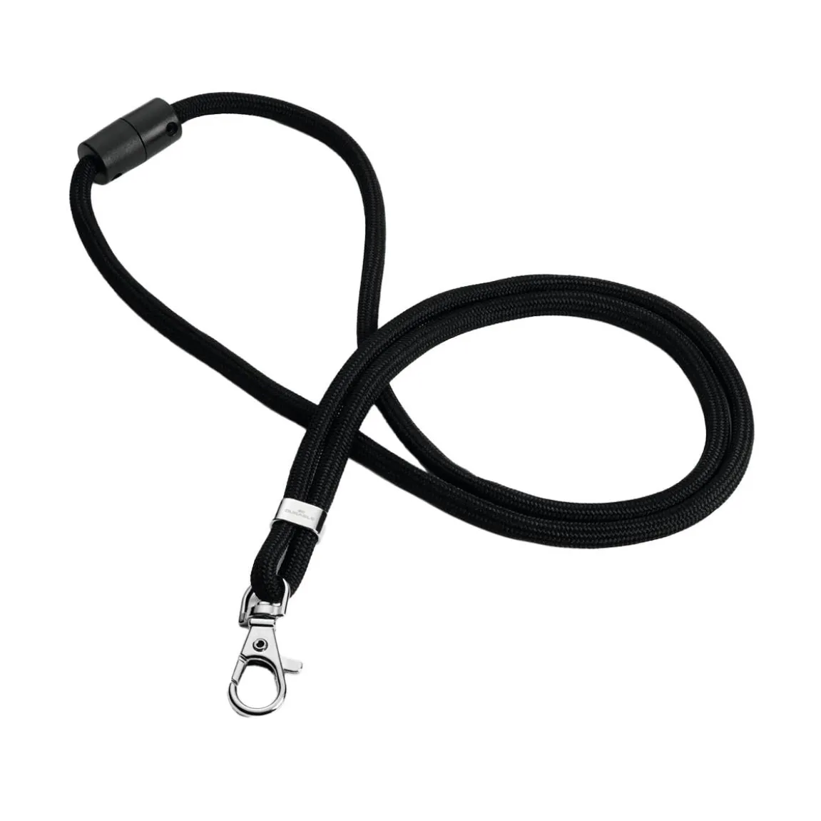 Nyckelband Durable ECO Med Hake 8241 Rundvävd Svart