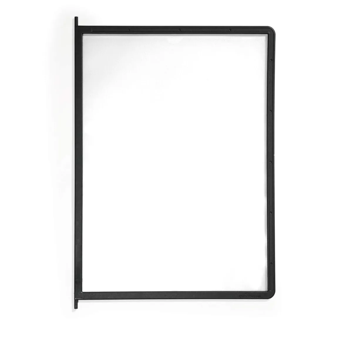 Panel Durable Sherpa Med Pin Svart A4