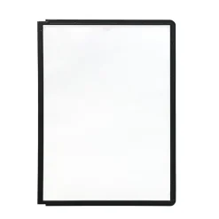 Panel Durable Sherpa Utan Pin Svart A4