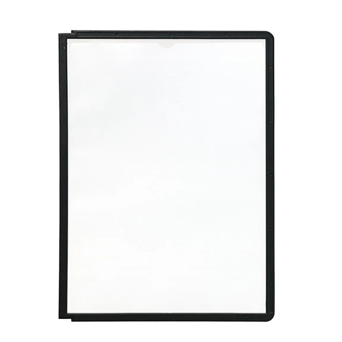 Panel Durable Sherpa Utan Pin Svart A4