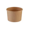 Pappersbägare Brun Ø96/80x60mm 250ml