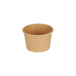 Pappersbägare Rund Brun Ø62mm 60ml