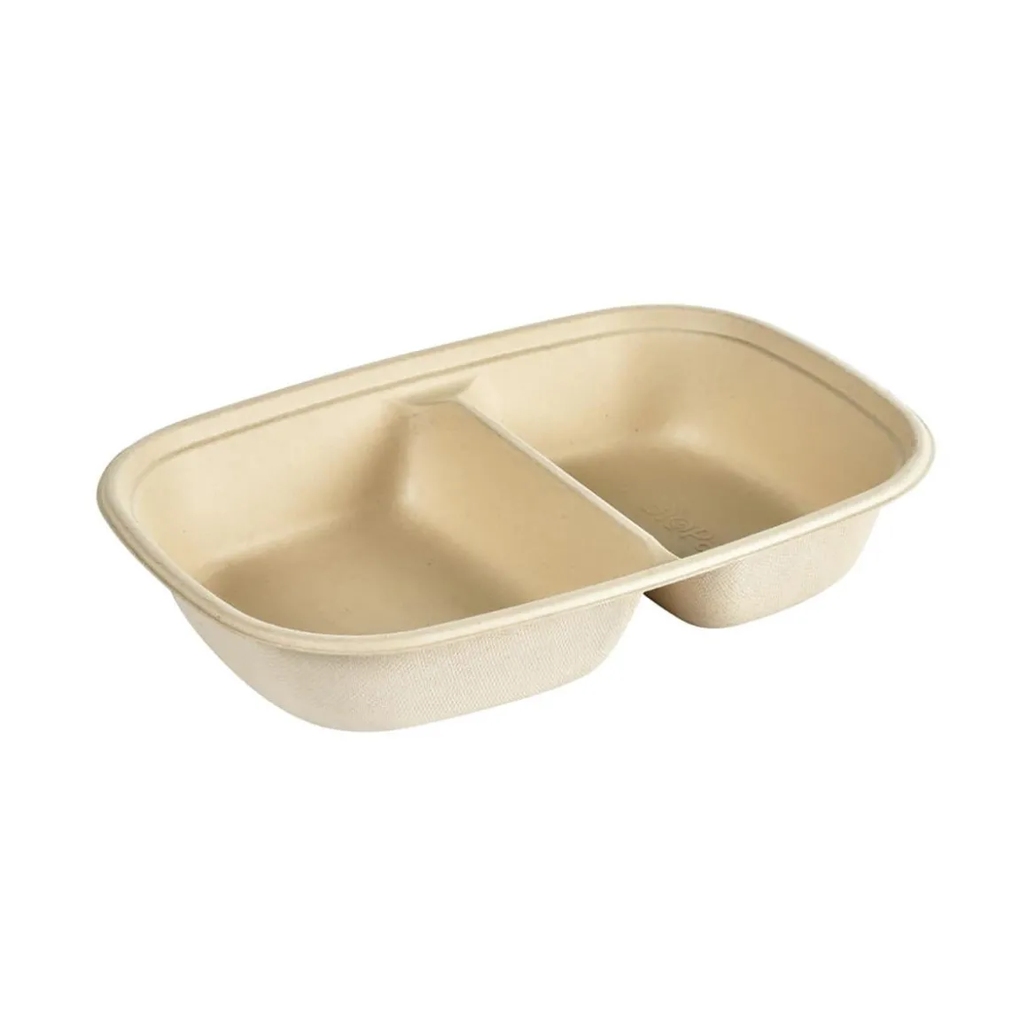 Pappersform Duni Cube 2-fack Bagasse 249x172x45mm 400/500ml
