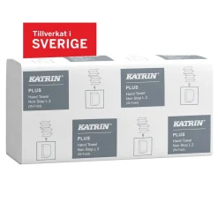 Pappershandduk Katrin W-Vikt L Plus 2-lg 203x320mm