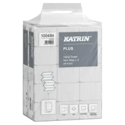 Pappershandduk Katrin W-Vikt L Plus 2-lg 203x320mm