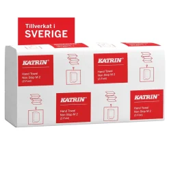 Pappershandduk Katrin Z-Vikt M 2-lg 203x240mm