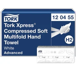 Pappershandduk Tork H2 Adv 2-lg Kompr 212x242mm