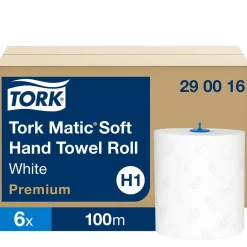 Pappershandduk Tork H1 Matic Prem 2-lg 210mm x 100m