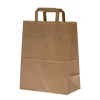 Papperskasse Platta Handtag Brun 320x170x430mm 30L