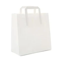 Papperskasse Platta Handtag Vit 450x180x480mm 44L