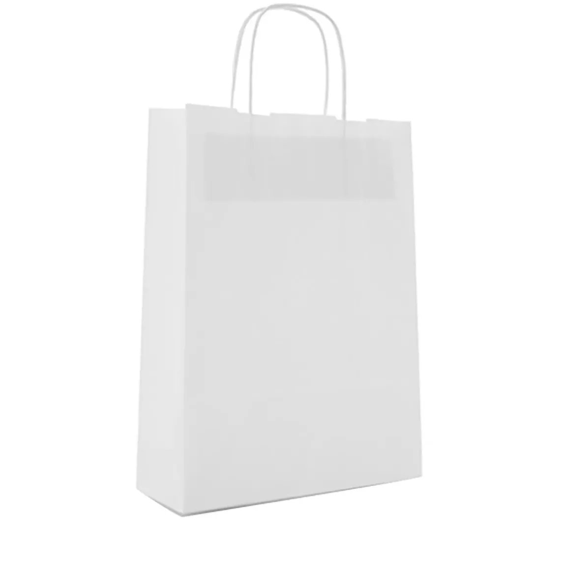 Papperskasse Tvinn Handtag Vit 180x80x220mm 3L