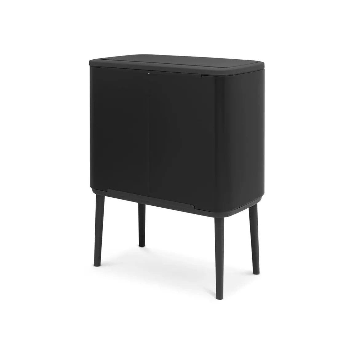 Papperskorg Brabantia Bo Touch Bin Matt Svart 11+23L