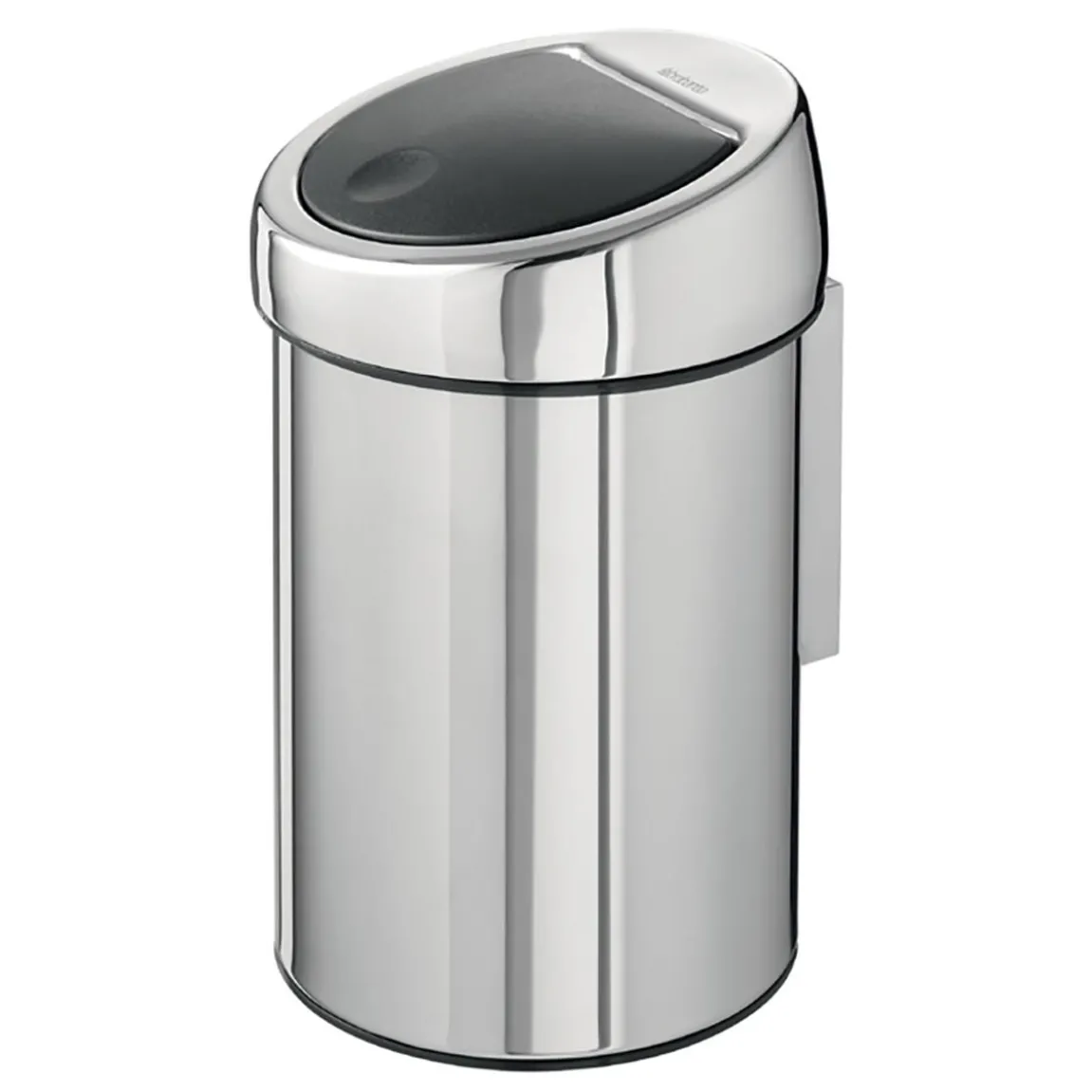 Papperskorg Brabantia Touch Bin brilliant stål 3L