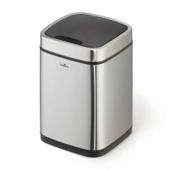 Papperskorg Durable No Touch Sensorstyrd Silver 6L
