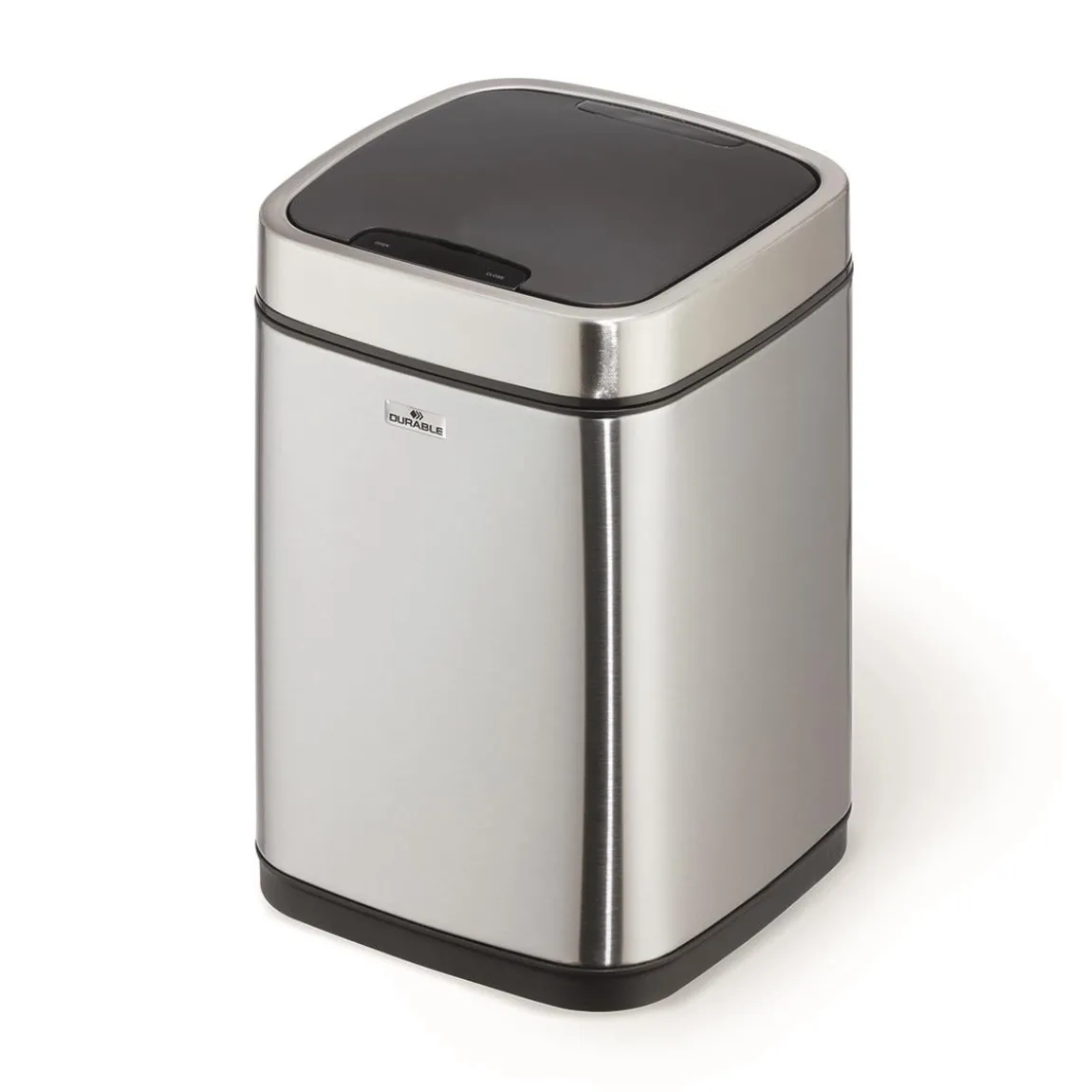 Papperskorg Durable No Touch Sensorstyrd Silver 6L